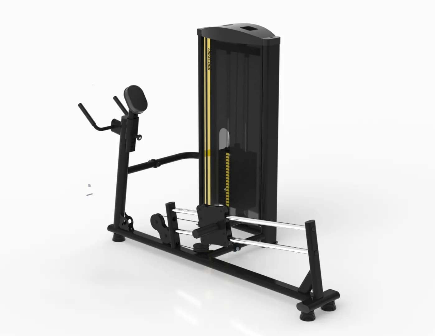 Glúteo Deslizante (80 KG) c/ Inox